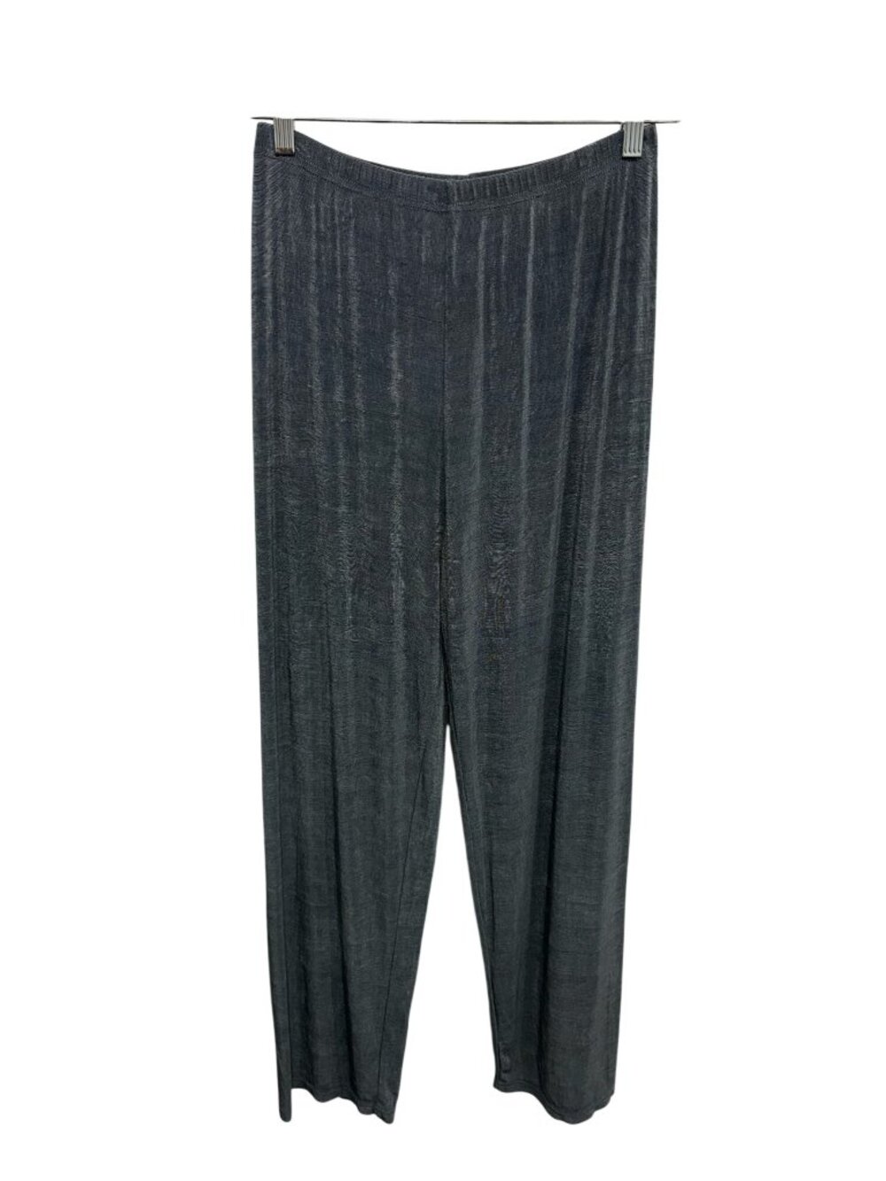 Western Connection Gray Wide-Leg Flowy Pants Size L 90s Minimalism Quiet Luxury